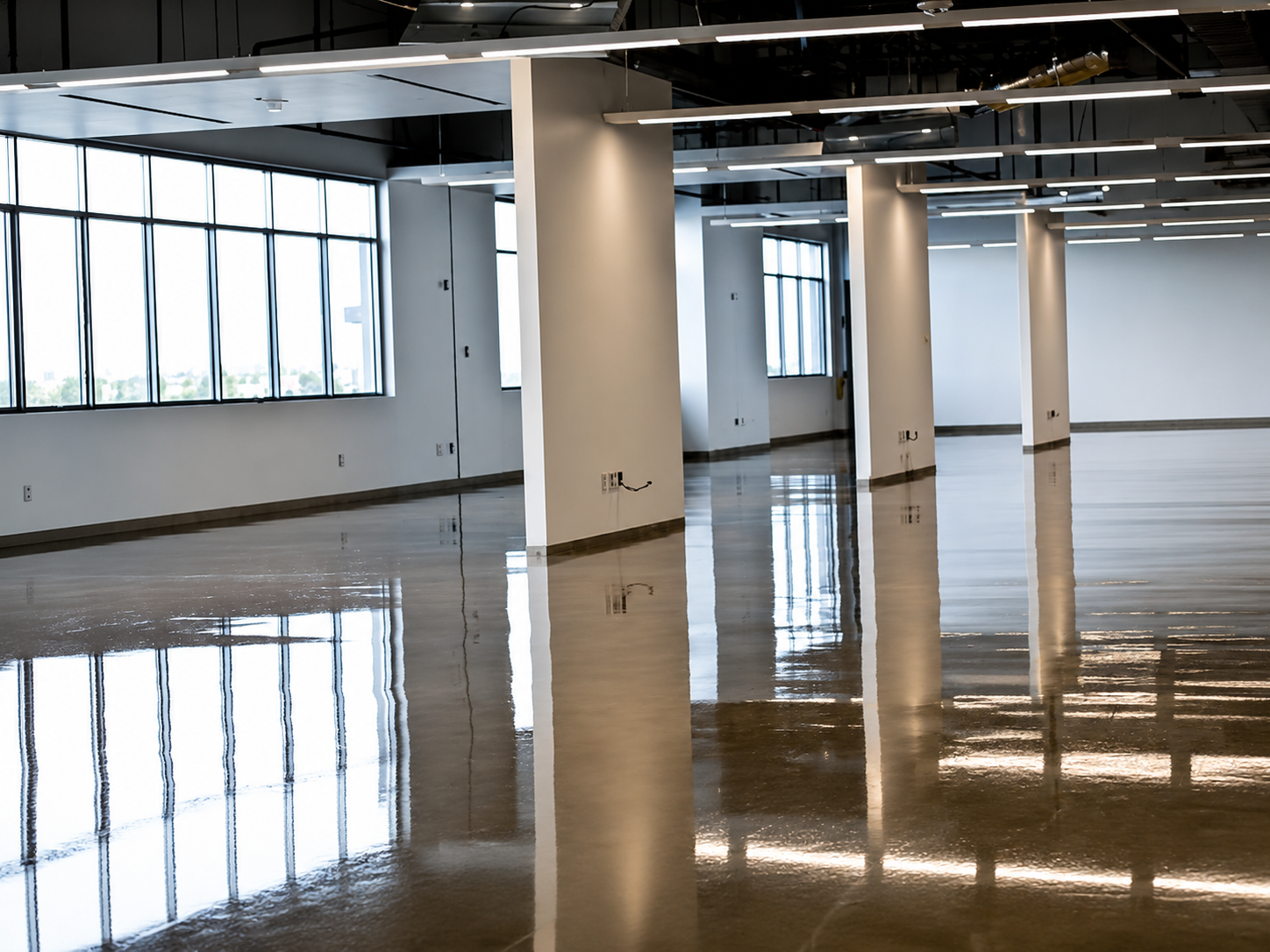 Commercial epoxy floor coating, Austin TX