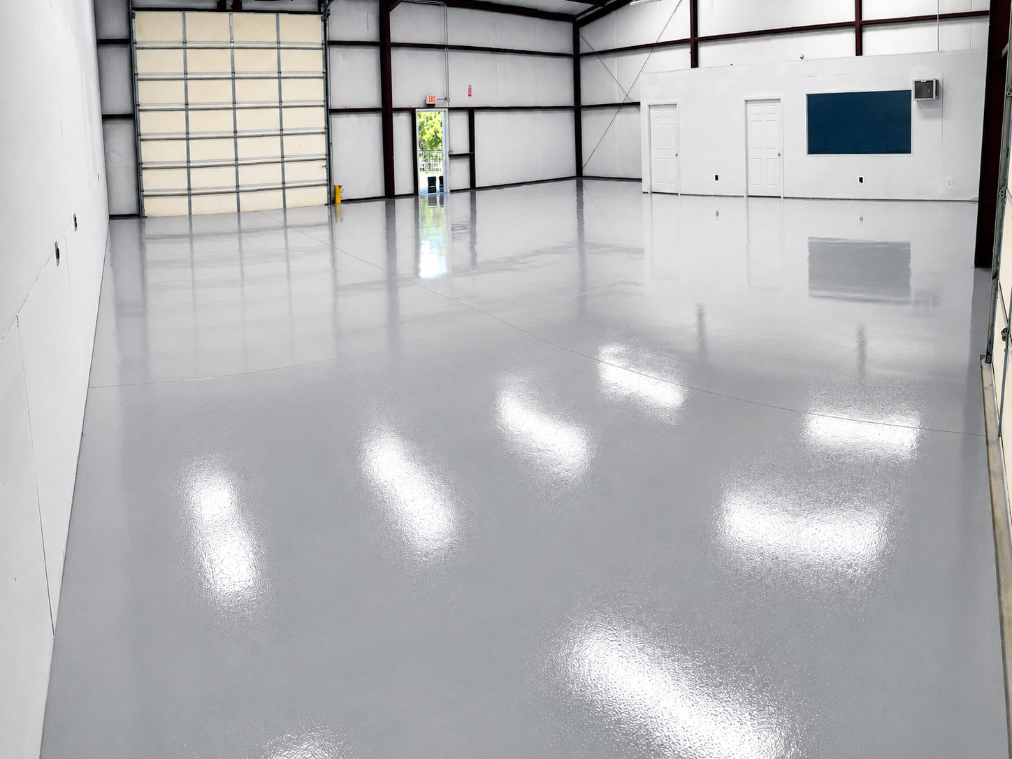 Commercial epoxy floor coating, Austin TX