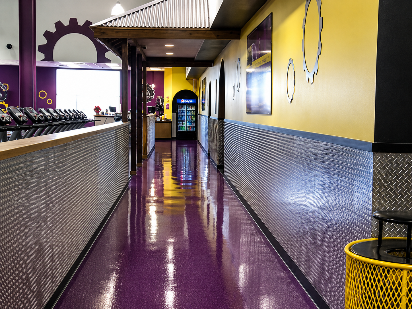 Commercial epoxy floor coating, Austin TX